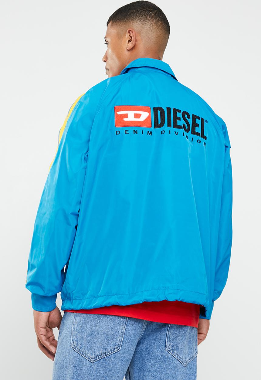 Diesel  - J-akito coach jacket - blue