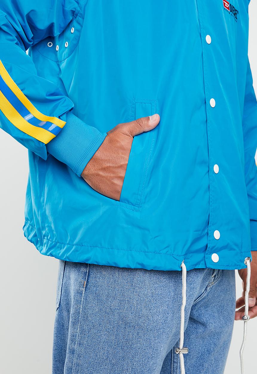 Diesel  - J-akito coach jacket - blue