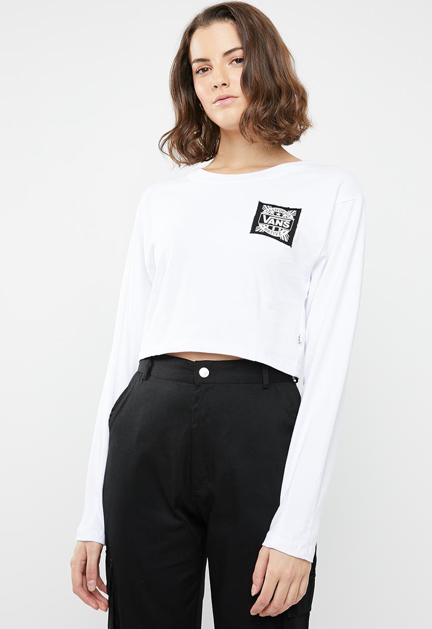 Vans - Cali native native long sleeve top - white