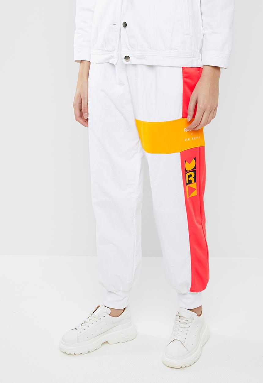 Reebok - Gigi hadid trackpants - white