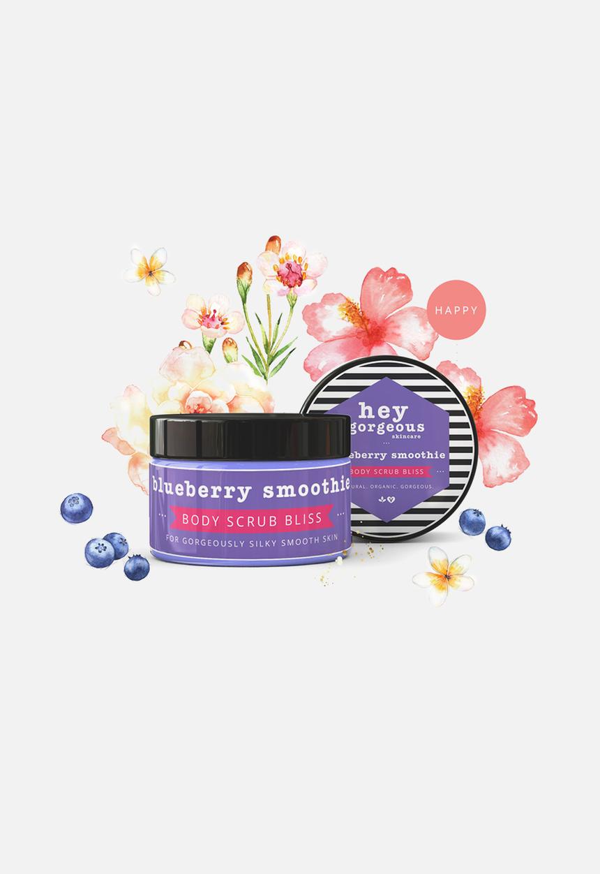 hey gorgeous - Blueberry Smoothie Body Scrub