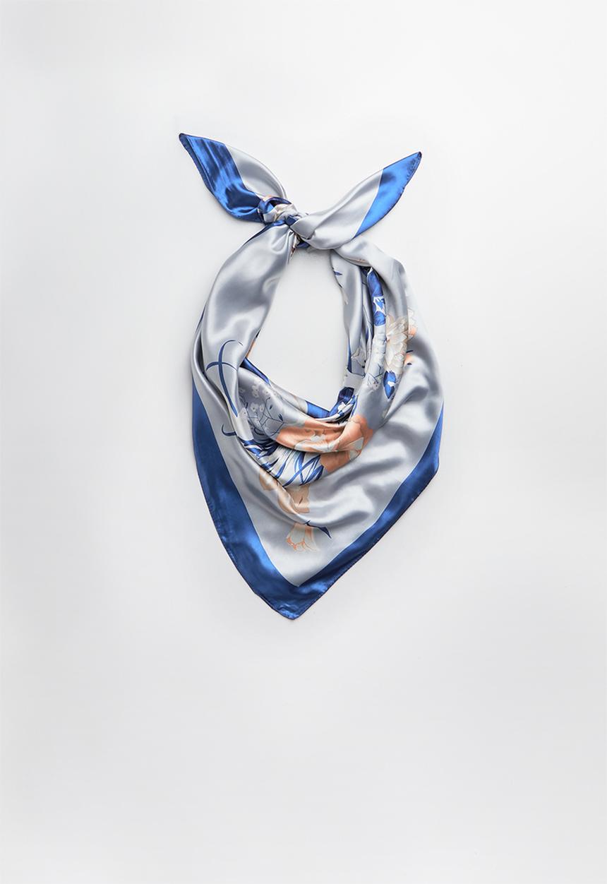 Joy Collectables - Printed scarf - blue