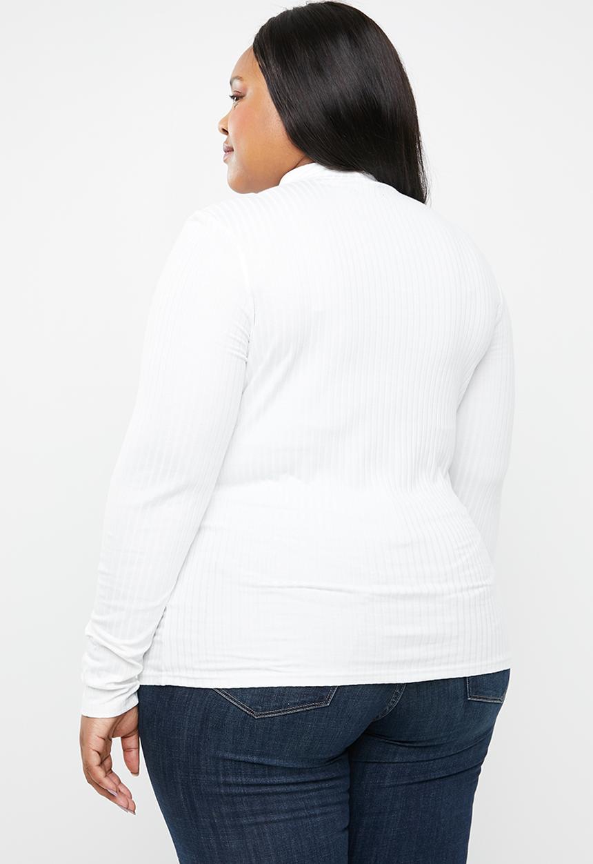 POLO - Sabrina turtle neck - white