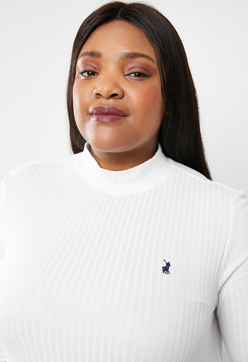 POLO - Sabrina turtle neck - white