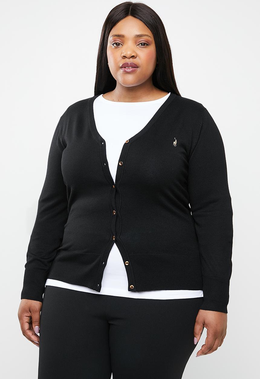 POLO - Emma long sleeve cardigan - black