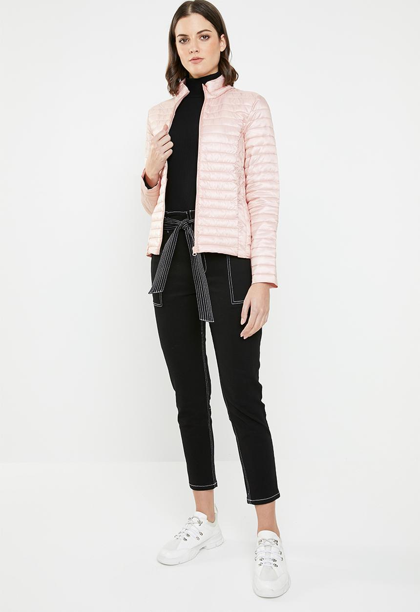 Jacqueline de Yong - Maddy padded jacket - pink