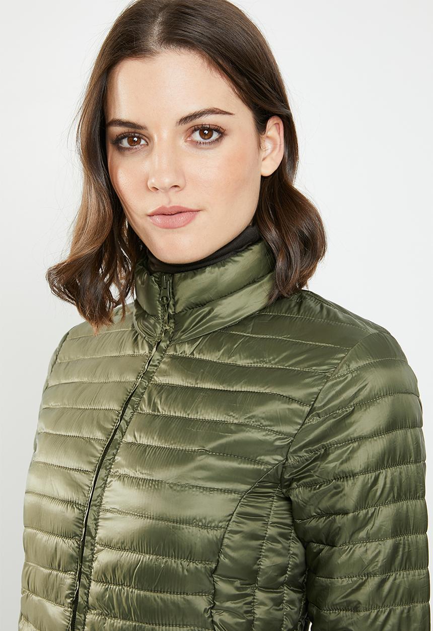 Jacqueline de Yong - Maddy padded jacket - green