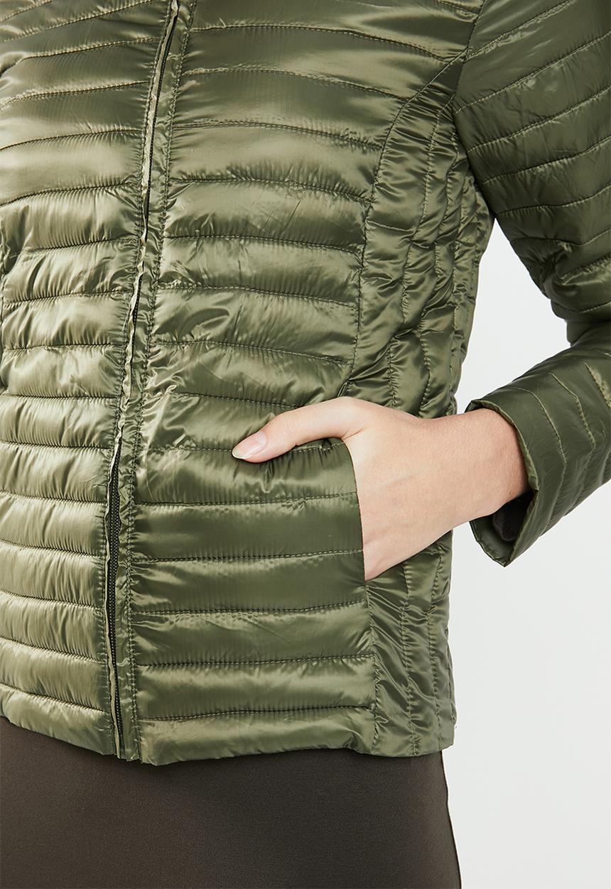 Jacqueline de Yong - Maddy padded jacket - green