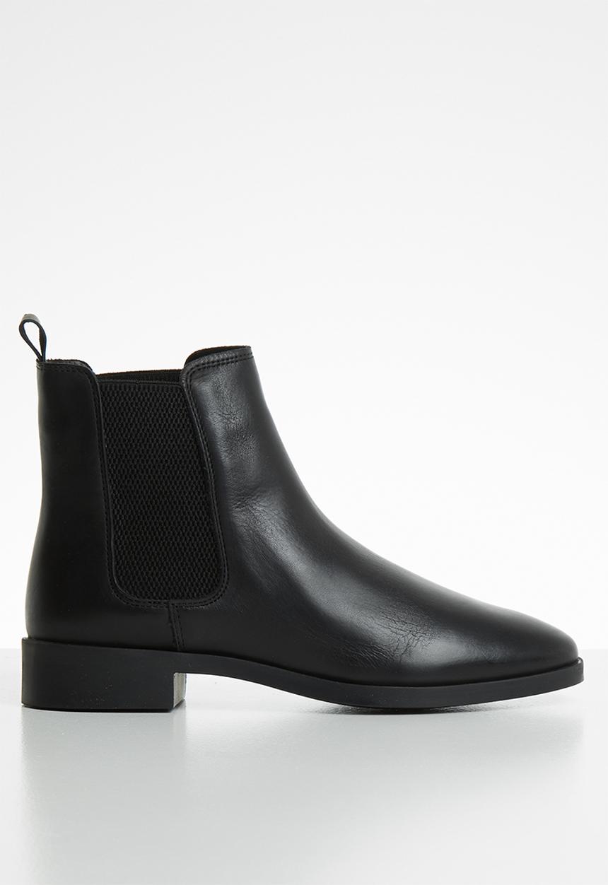 Vero Moda - Loa leather chelsea boot - black