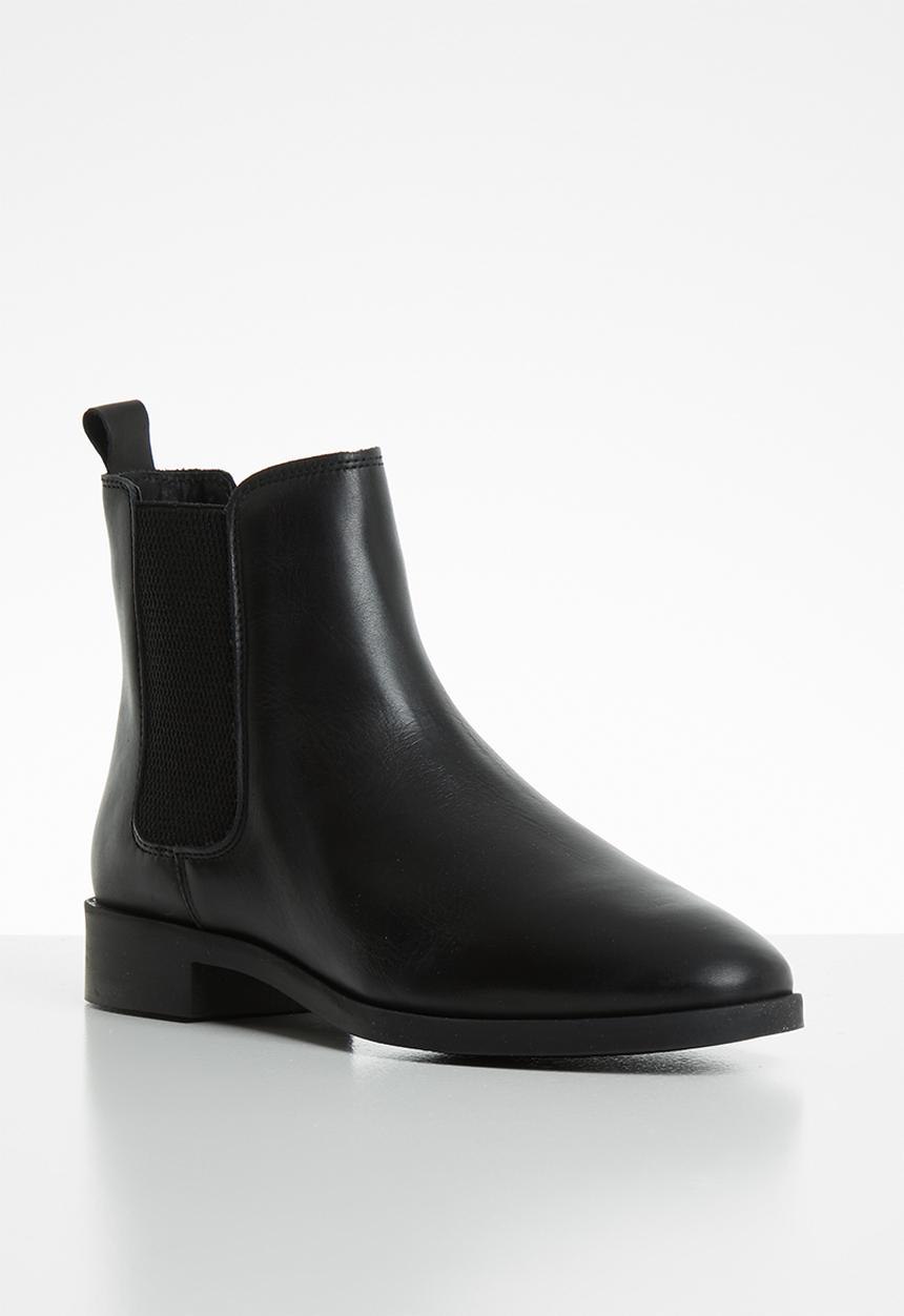 Vero Moda - Loa leather chelsea boot - black
