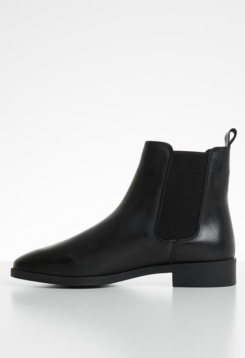 Vero Moda - Loa leather chelsea boot - black