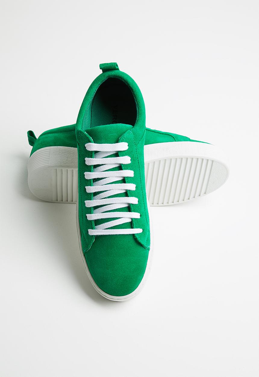 Vero Moda - Hella leather sneaker - green
