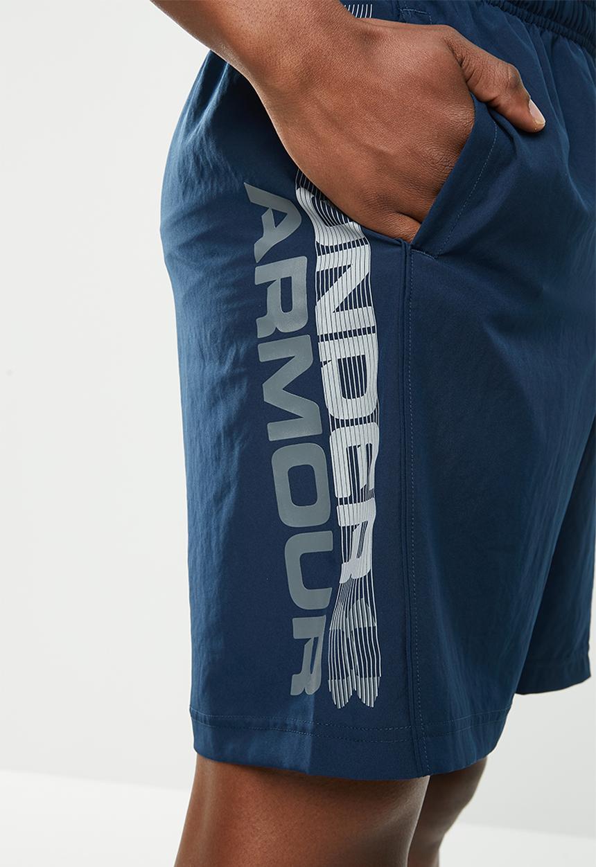 Under Armour - Woven graphic short - navy