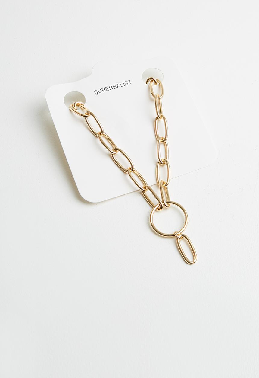 Superbalist - Cali chain link necklace - gold