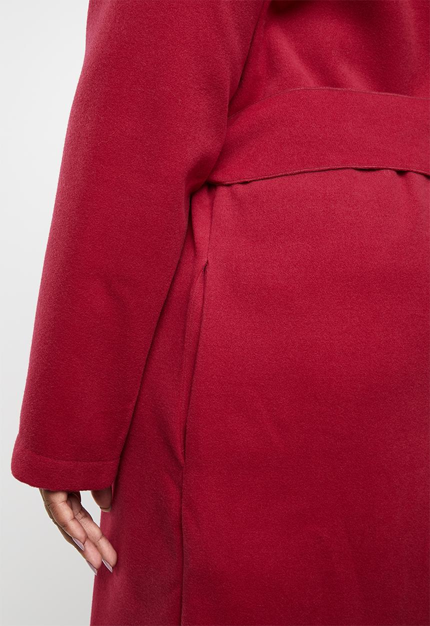 STYLE REPUBLIC PLUS - Waterfall coat - red