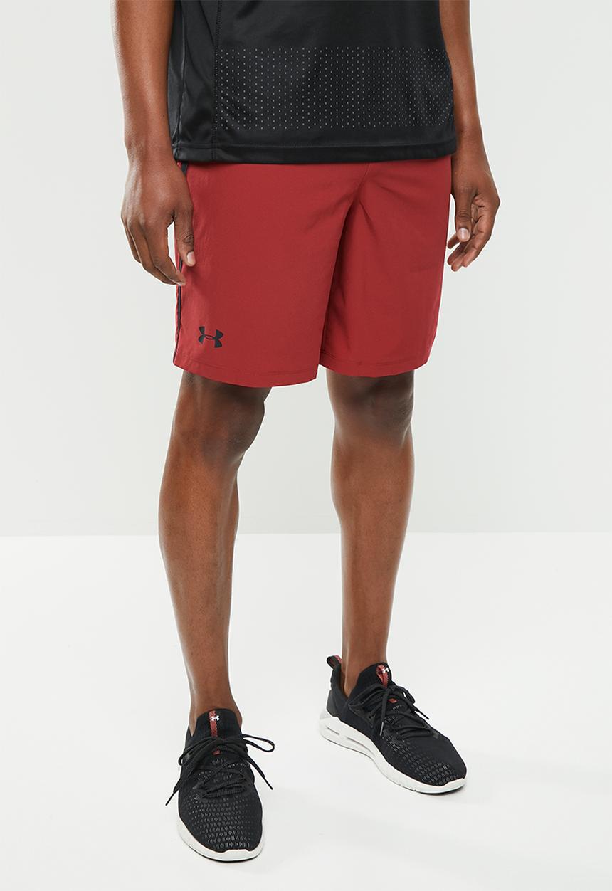 Under Armour - Qualifier wg perf short - burgundy