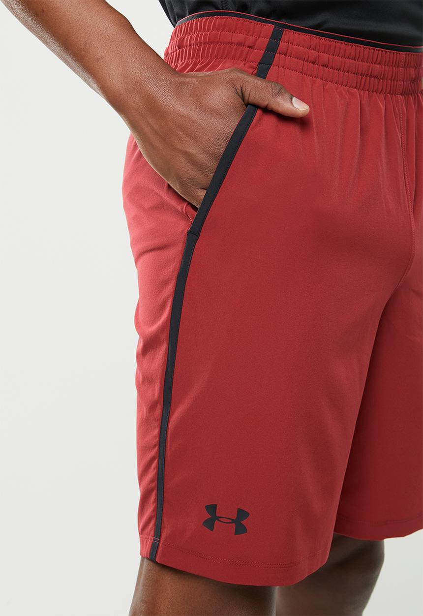 Under Armour - Qualifier wg perf short - burgundy