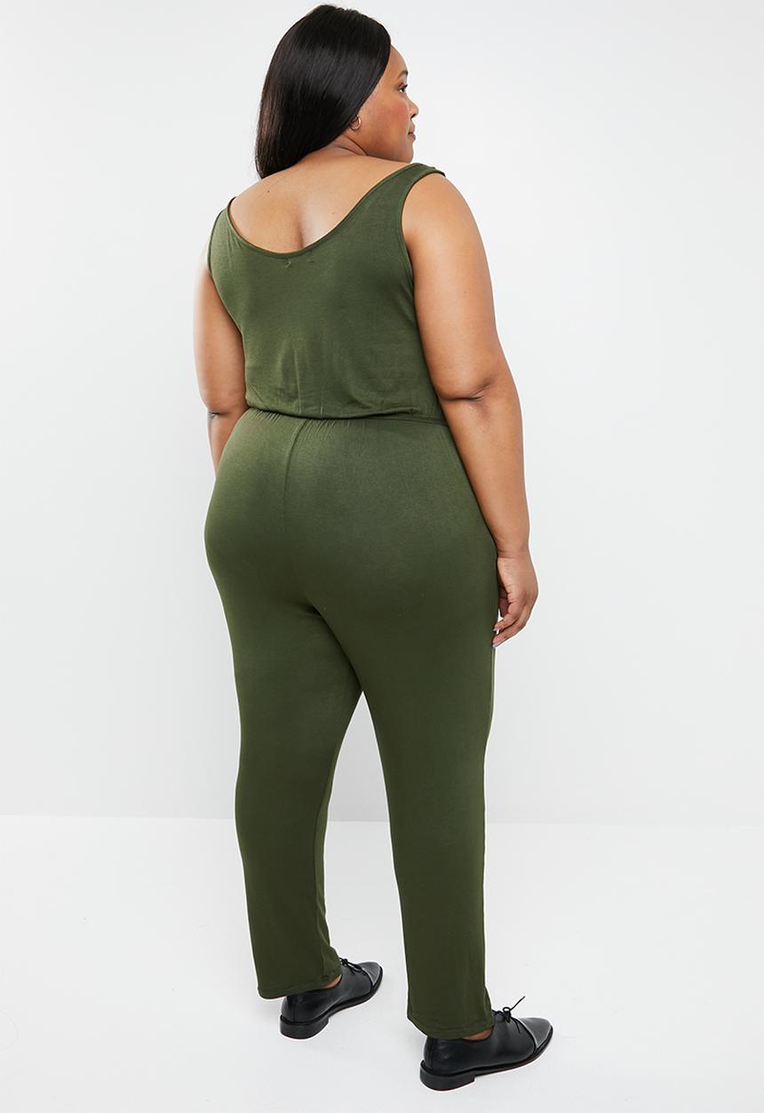 STYLE REPUBLIC PLUS - Easy fit jumpsuit - green