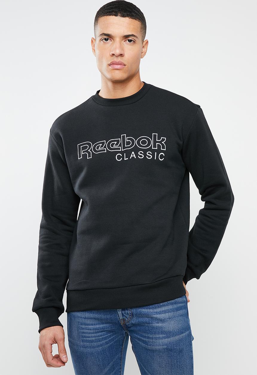 Reebok Classic - CL fleece reebok crew - black