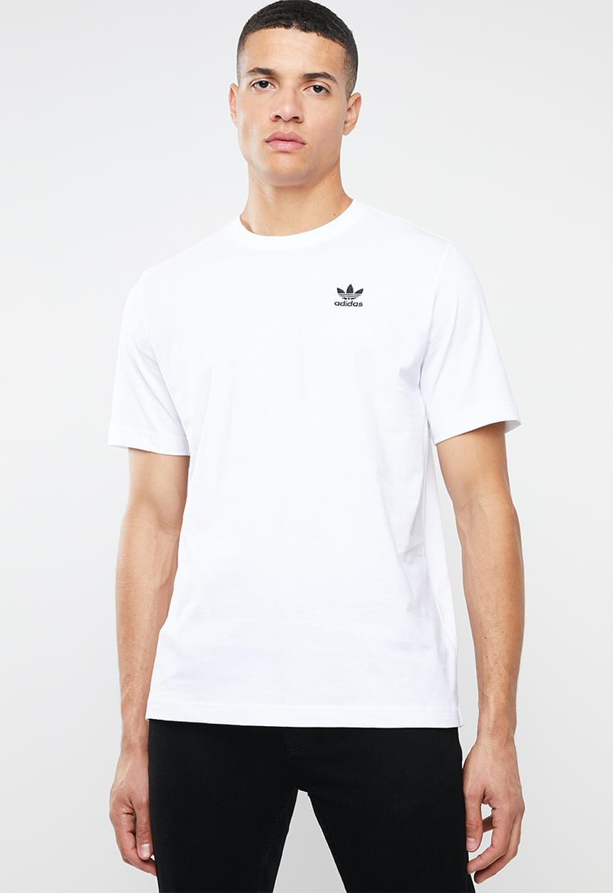 adidas Originals - Essential short sleeve crew tee - white & black