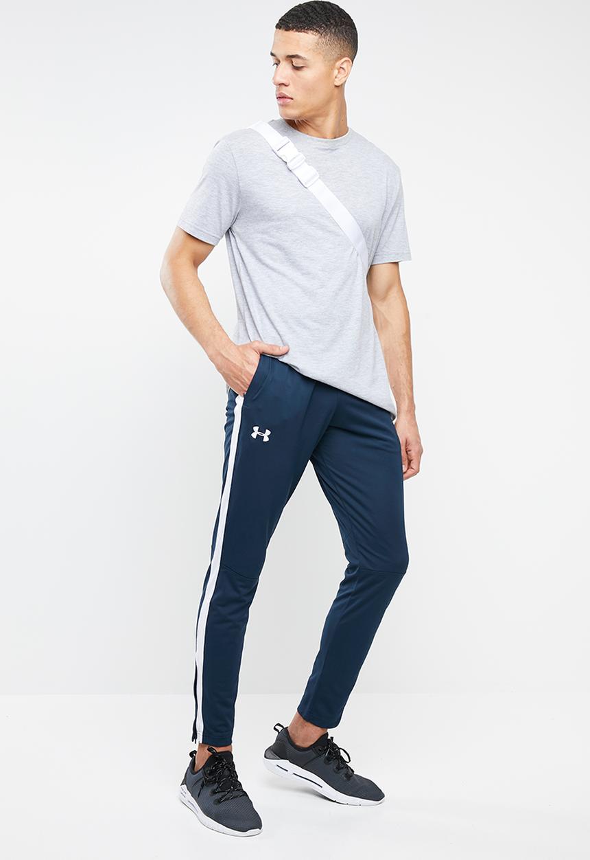 Under Armour - Piquet track pant - blue