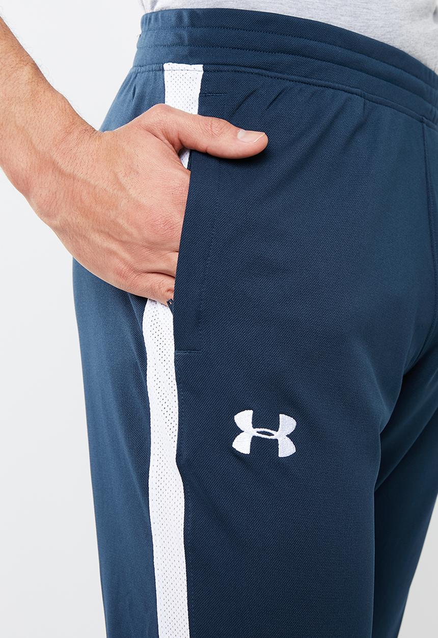 Under Armour - Piquet track pant - blue