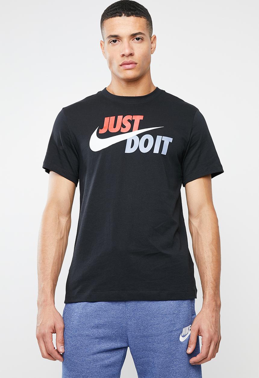 Nike - Just do it swoosh tee - black