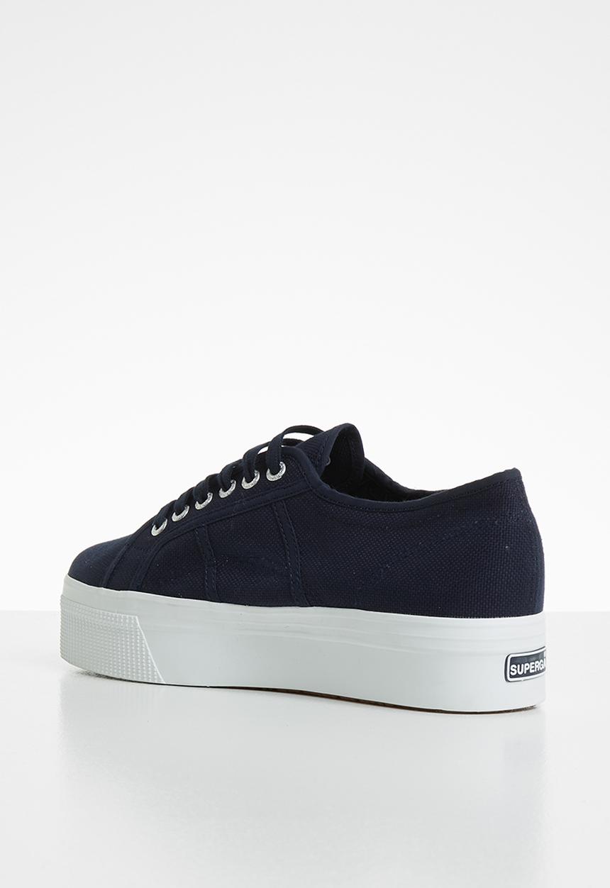 SUPERGA - 2790a Cotw classic canvas full wedge - f43 navy / white