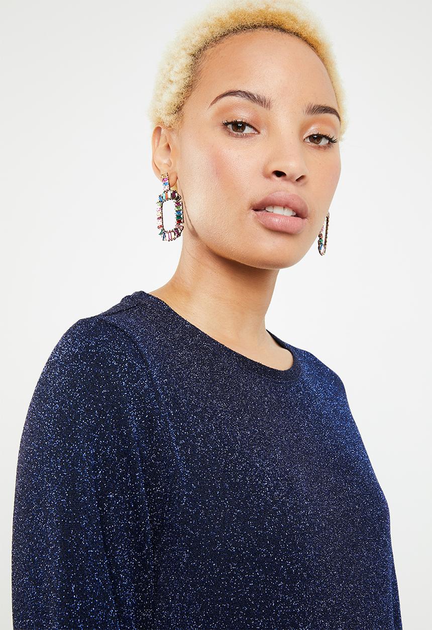 ONLY - Caysa long sleeve top - blue