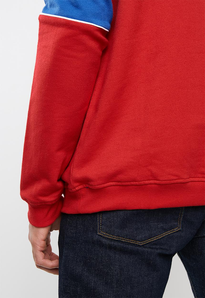 Superbalist - Oversized colourblocked crew sweat - multi