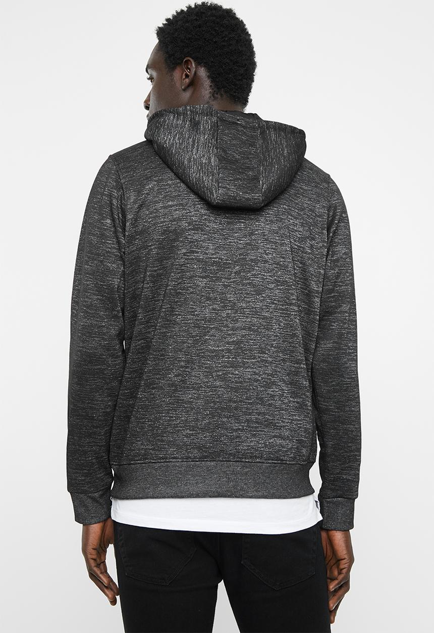Brave Soul - Delton hoodie - black