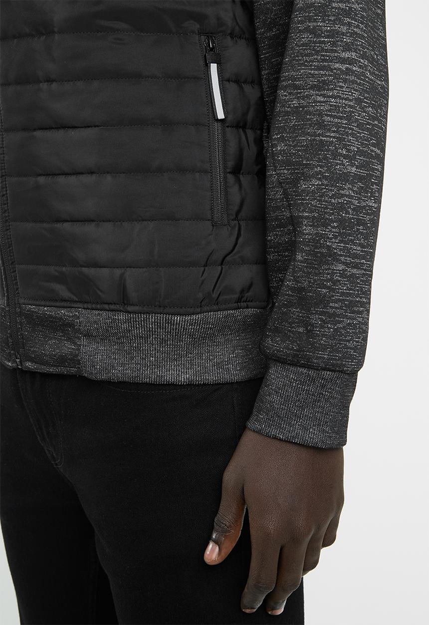 Brave Soul - Delton hoodie - black
