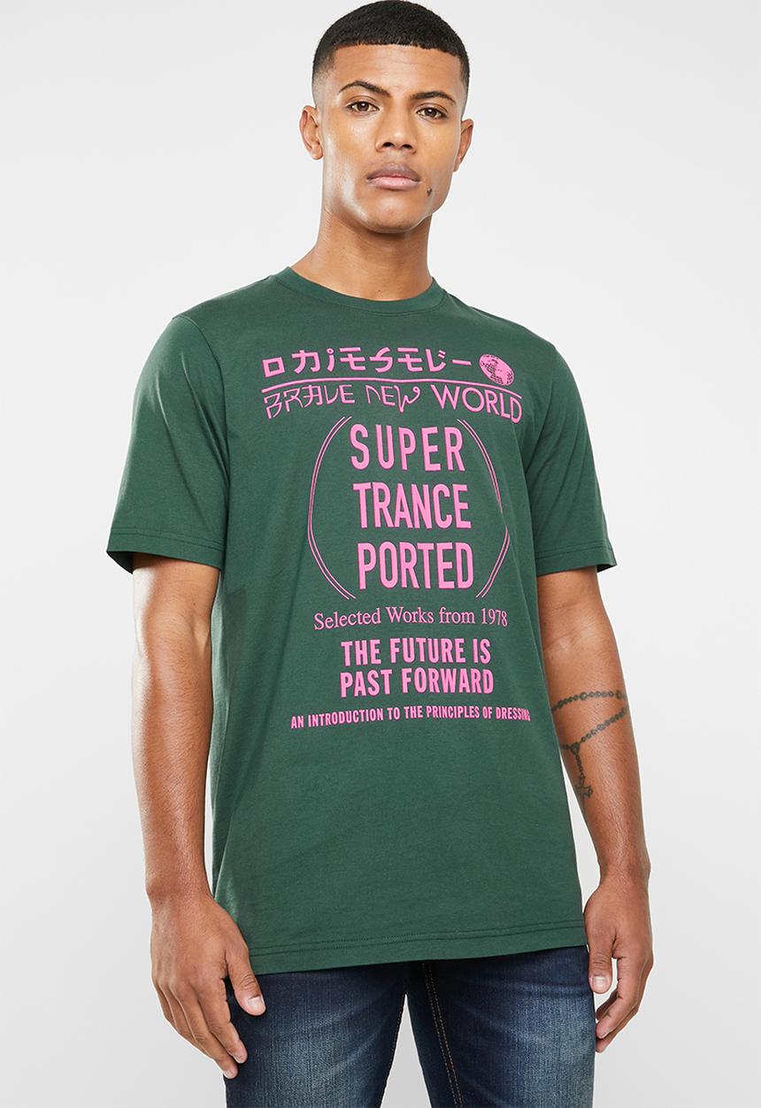 Diesel  - T-just-yl short sleeve tee - green