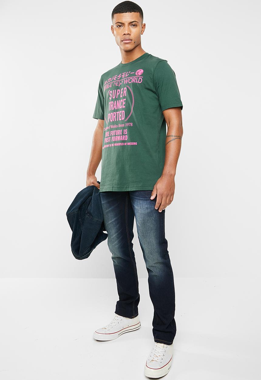 Diesel  - T-just-yl short sleeve tee - green