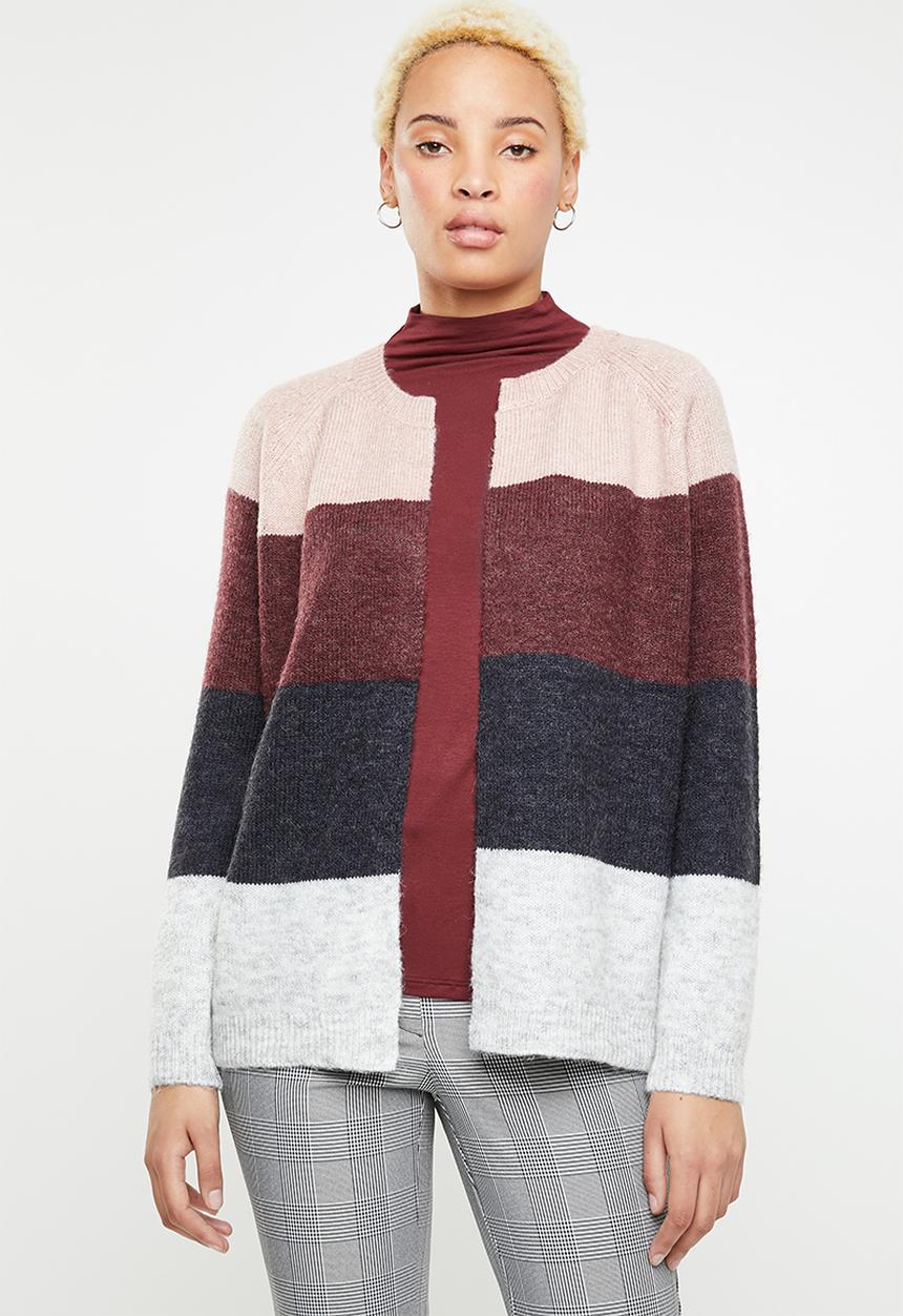ONLY - Maribel colour block cardigan - multi
