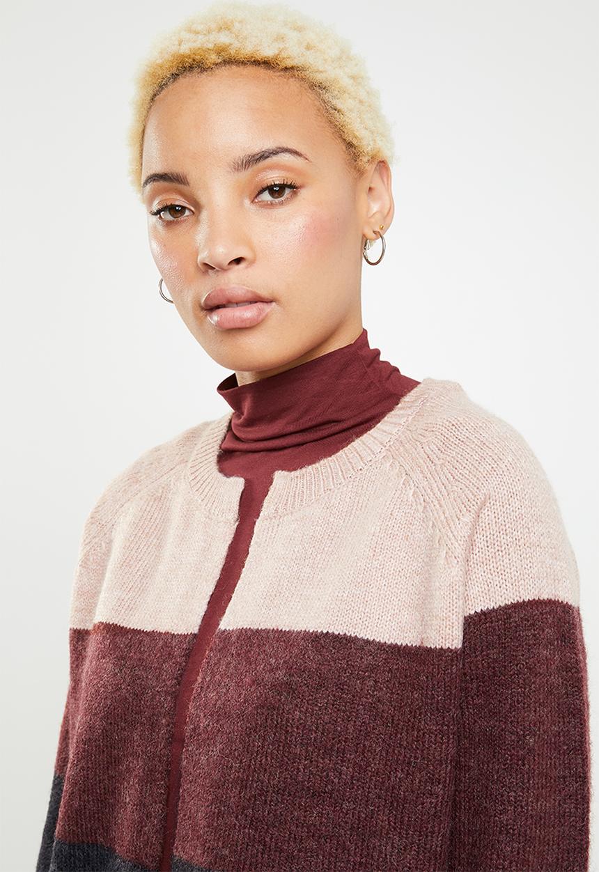 ONLY - Maribel colour block cardigan - multi