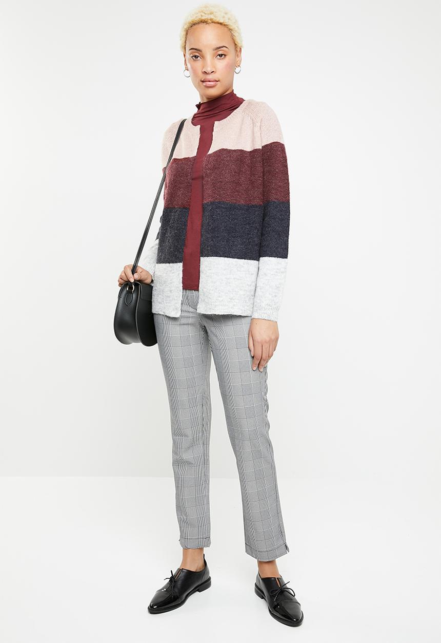 ONLY - Maribel colour block cardigan - multi