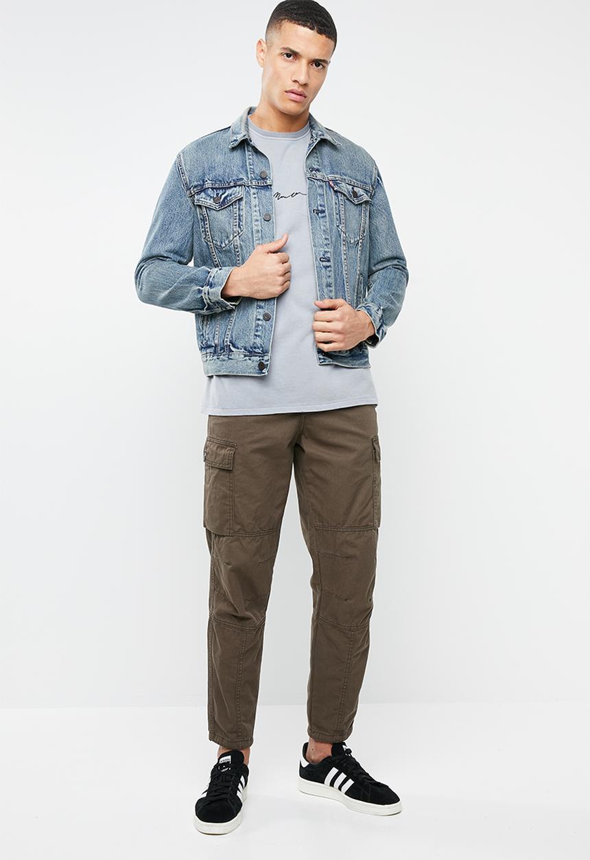 Mennace - Essential signature tee - grey