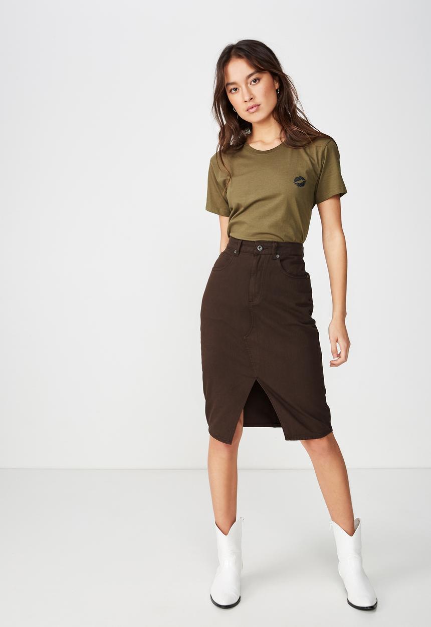 Cotton On - Classic arts tee  - green
