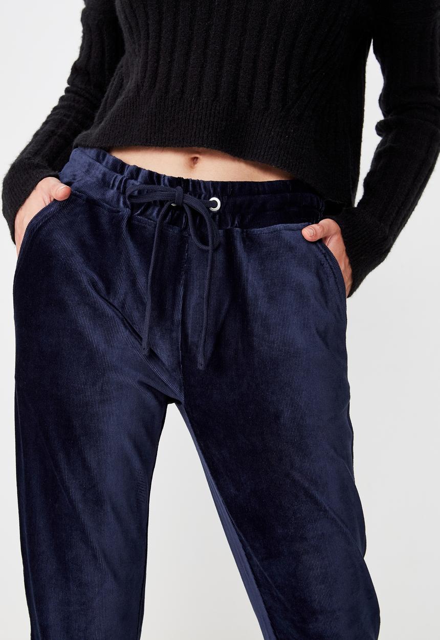 Cotton On - Willow fashion trackie  - navy 