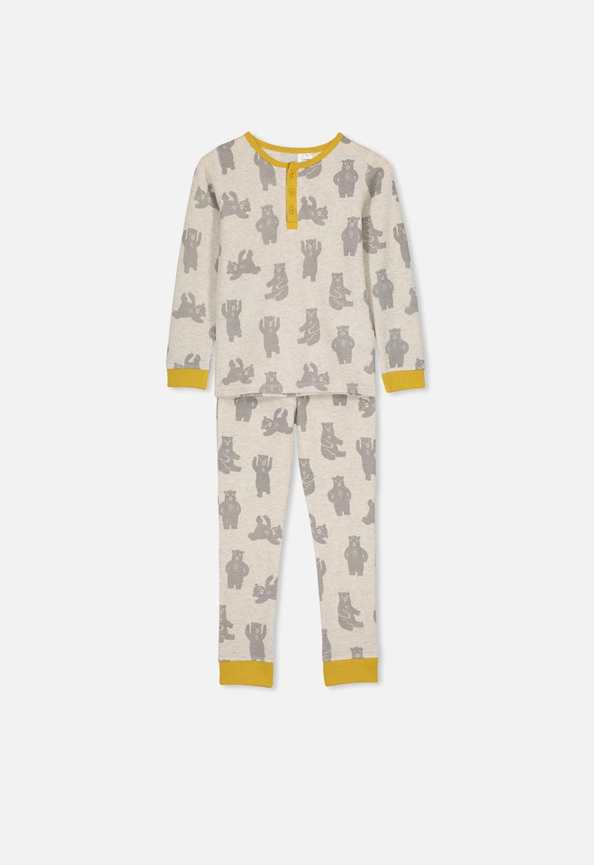 Cotton On - Long sleeve pyjama set - grey
