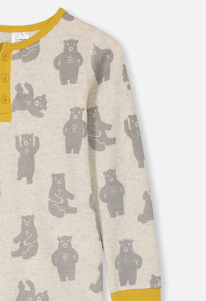 Cotton On - Long sleeve pyjama set - grey
