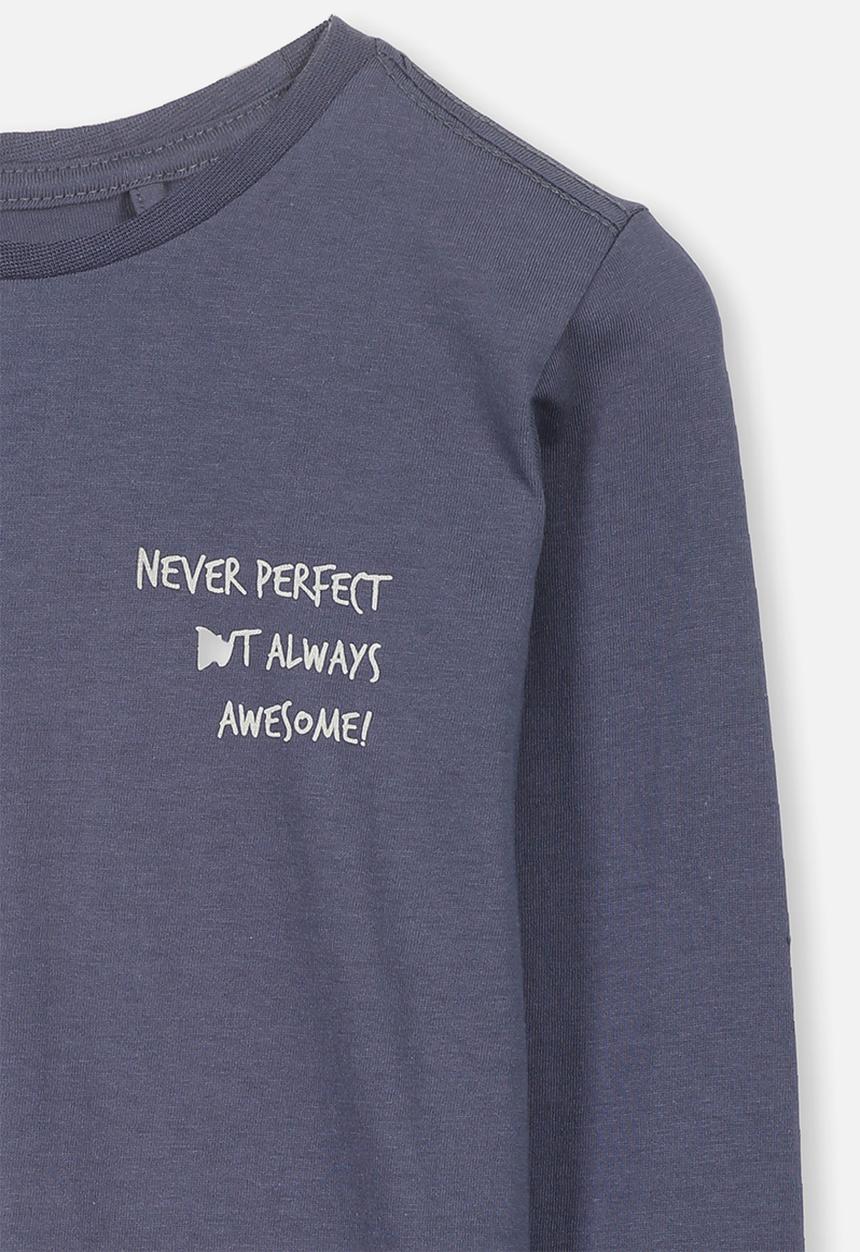 Cotton On - Tom long sleeve tee - navy