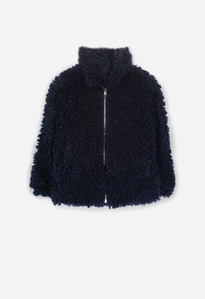 Cotton On - Teddy slouch jacket - navy