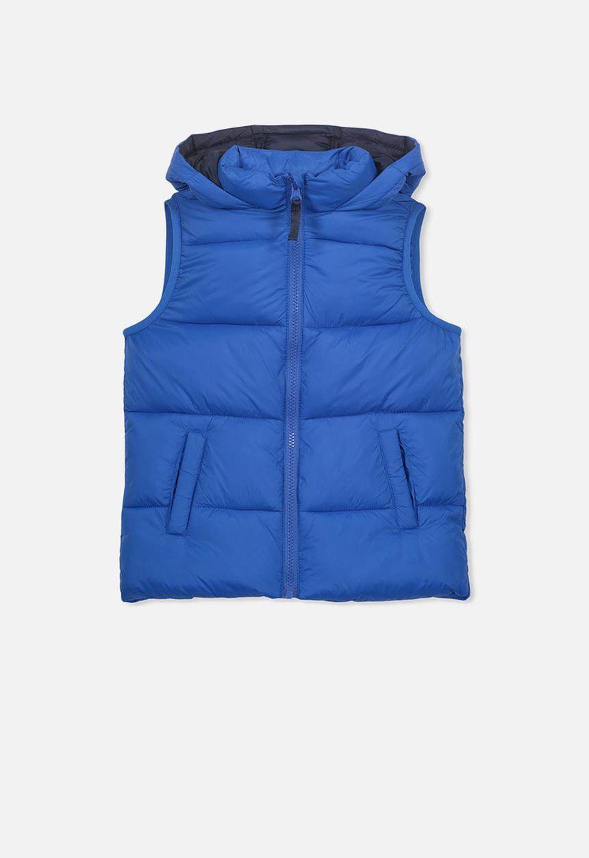 Cotton On - Billie puffer vest - blue