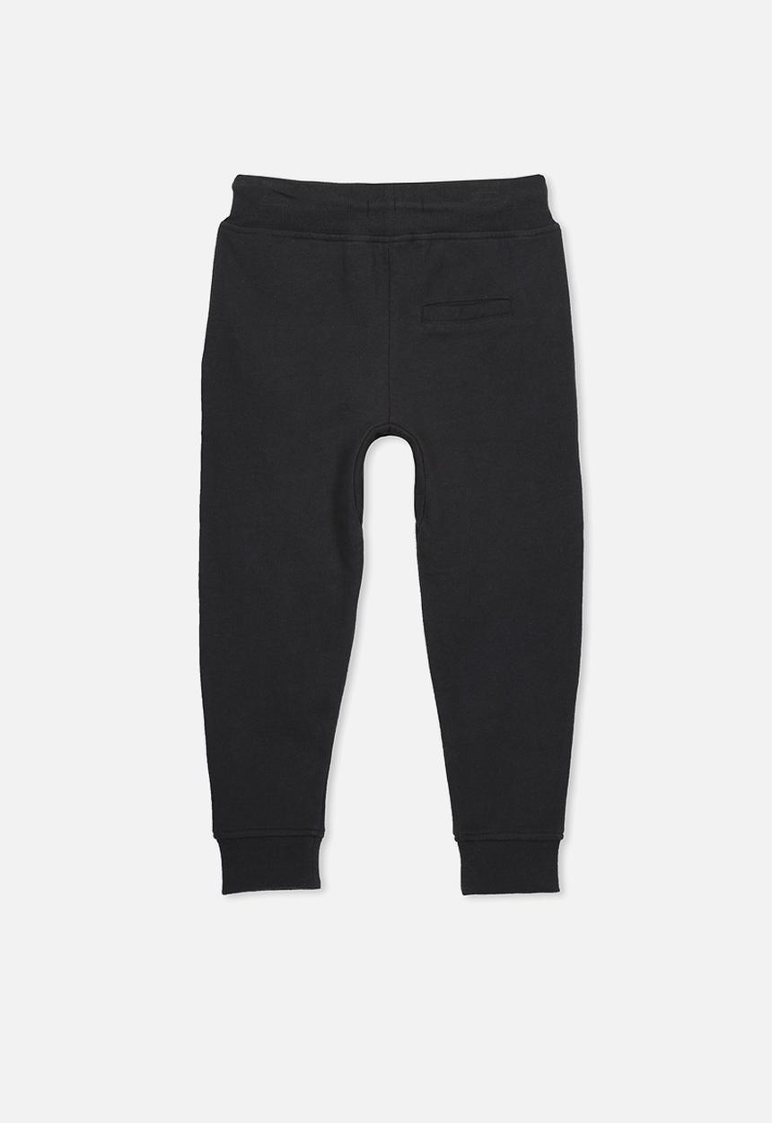 Cotton On - Slouch vader patches trackpants - black