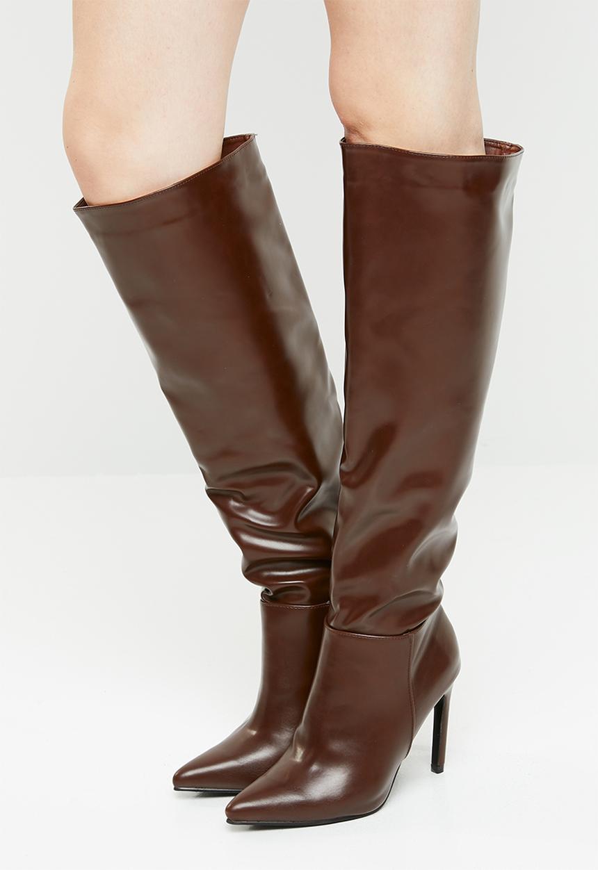 Superbalist - Nix knee high boot - burgundy