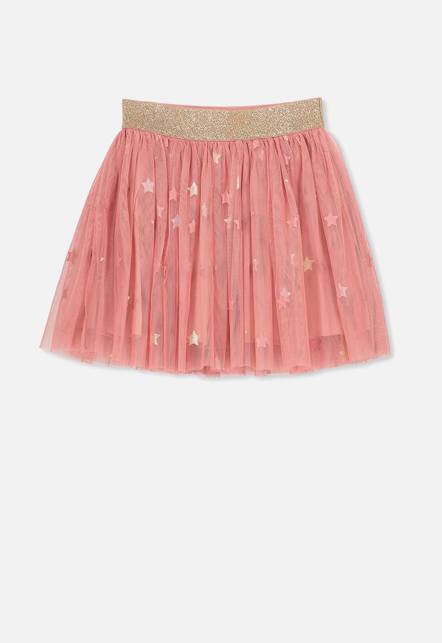 Cotton On - Trixiebelle tulle star skirt - pink
