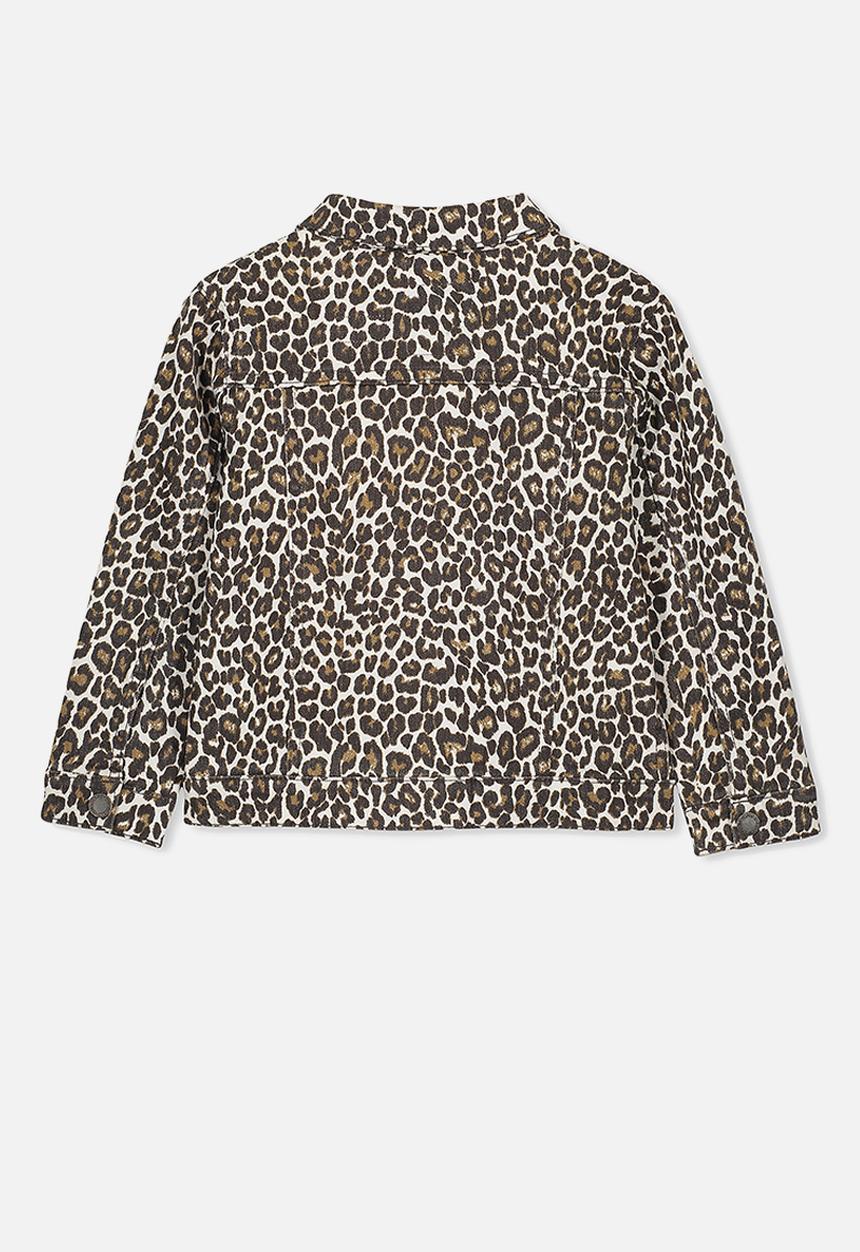 Cotton On - Daisy denim jacket - brown & black