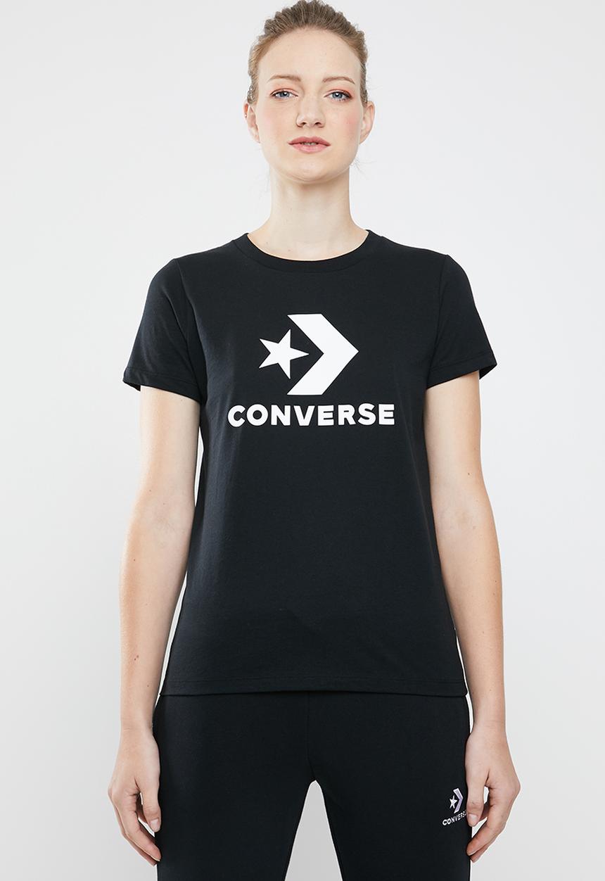 Converse - Star chevron core short sleeve tee - black